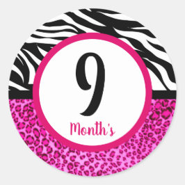 Baby Månad Klistermärken