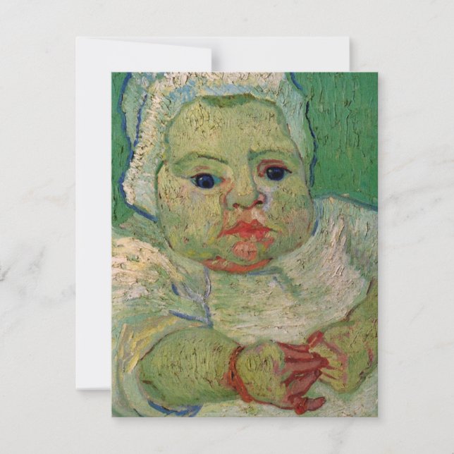 Baby Marcelle Roulin av Vincent van Gogh (Framsida)