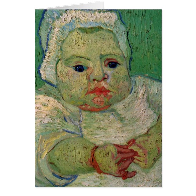 Baby Marcelle Roulin av Vincent van Gogh Hälsningskort (Framsidan)