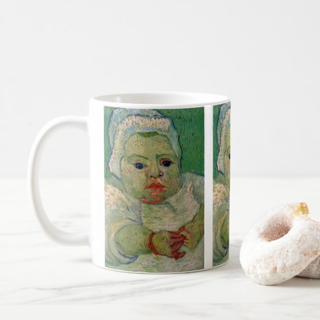 Baby Marcelle Roulin av Vincent van Gogh Kaffemugg (Med munk)