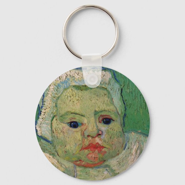 Baby Marcelle Roulin av Vincent van Gogh Nyckelring (Framsida)