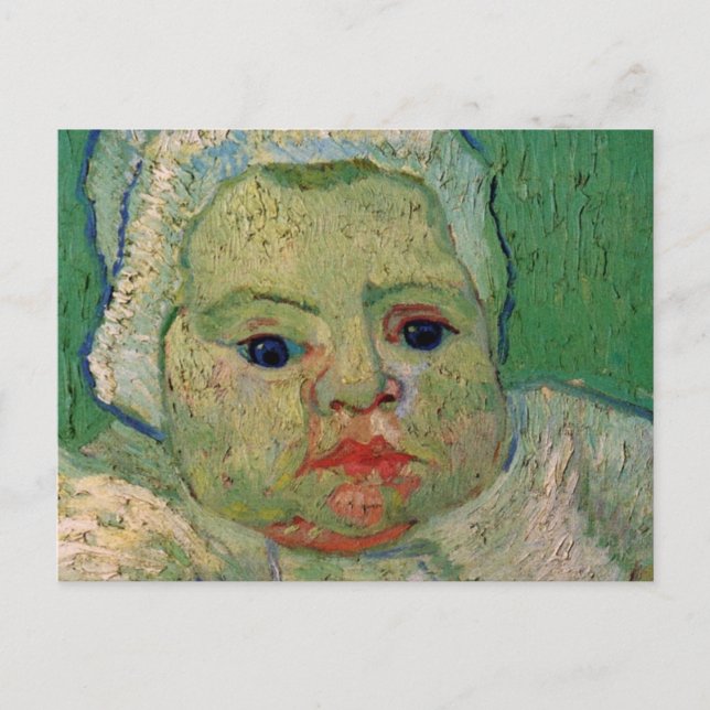 Baby Marcelle Roulin av Vincent van Gogh Vykort (Framsida)