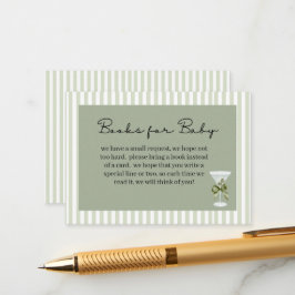 Baby Martini 'tini-one' Books for Baby Tilläggskort