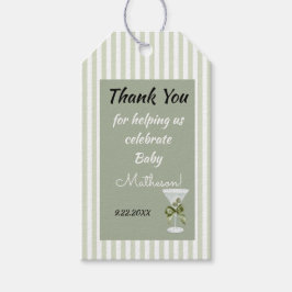 Baby Martini 'tini-one'  Presentetikett