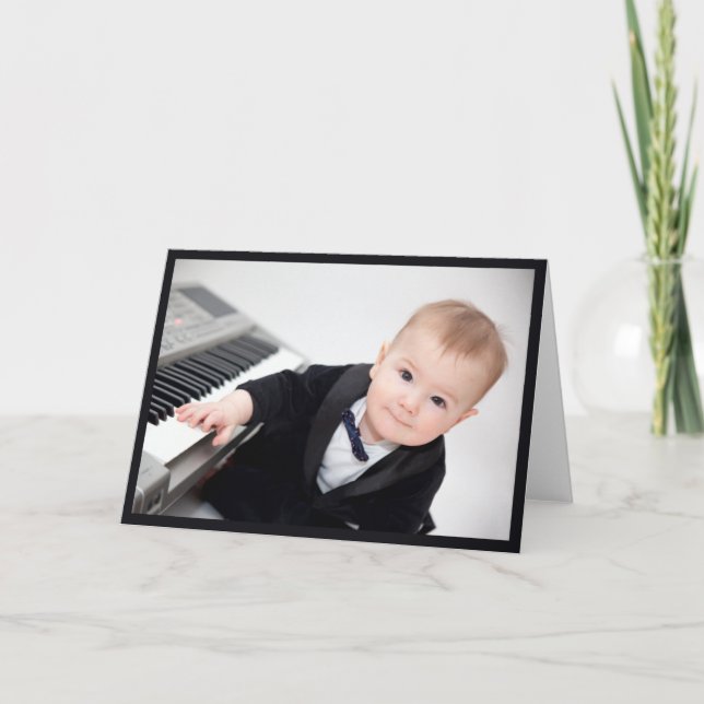 Baby-matarkort Tack Kort (Framsida)