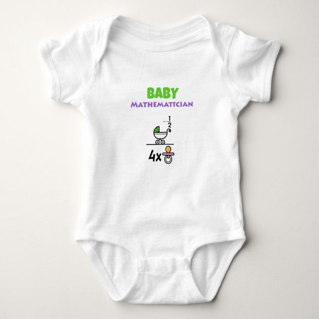Baby Mathematician Tee (Framsida)