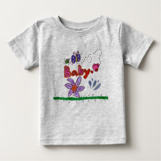Baby med fjäril t shirt