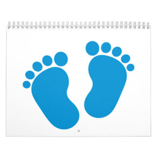 Baby med hjärtfelfot kalender