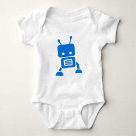 Baby med hjärtfelrobotbarnkläder t shirt