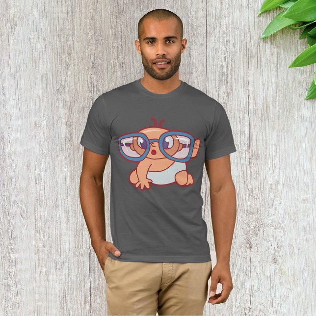 Baby med stora glasögon Manar T-Shirt (Skapare uppladdad)