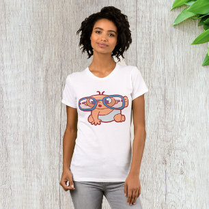 Baby med stora glasögon Womens T-Shirt
