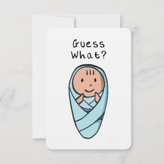 Baby-meddelande (Framsida)