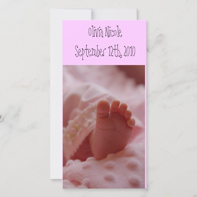 Baby meddelande... babydusch meddelande (Framsida)