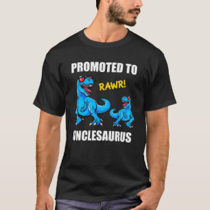 Baby-meddelande befordrad till Unclesaurus new UNC T Shirt