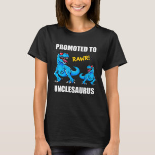 Baby-meddelande befordrad till Unclesaurus new UNC T Shirt