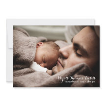 Baby meddelande i vanligt vitt skript