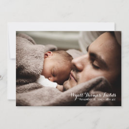 Baby meddelande i vanligt vitt skript