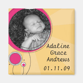 Baby meddelande magnet