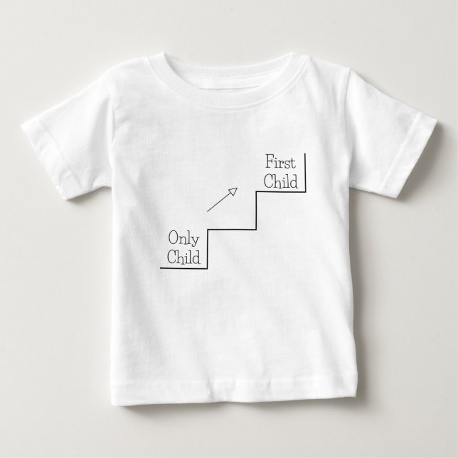 baby-meddelandeskjorta t shirt (Framsida)