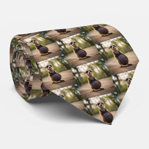 Baby Meerkat Basketball Player Slips