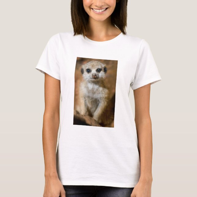 Baby Meerkat T Shirt (Framsida)
