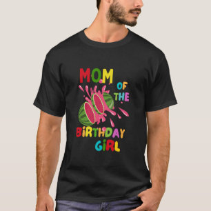 Baby Melon Mamma i Birthday Girl Watermelon Fam T Shirt