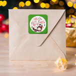 Baby Merry Snögubbe Första jul - unikt foto Fyrkantigt Klistermärke<br><div class="desc">Fånga för din lilla julsäsong med vår fantastiska "Baby First jul unique Ornament". Designat för att uppskatta dessa dyrbara stunder, har varje prydnadsföremål en hjärtekonst som återger vintern glädje på ena sidan och rymmer ett utrymme för din baby bild på den andra. Lägg till Julgran med minnen som snurrar i...</div>