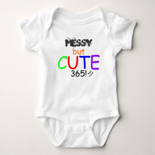 Baby Messy men Cute Humor Tröja