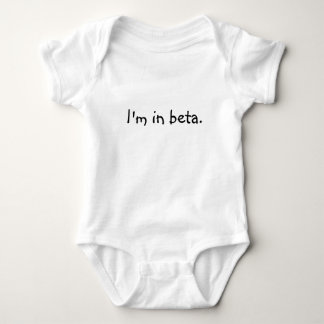 Baby mig förmiddag i beta tee shirt