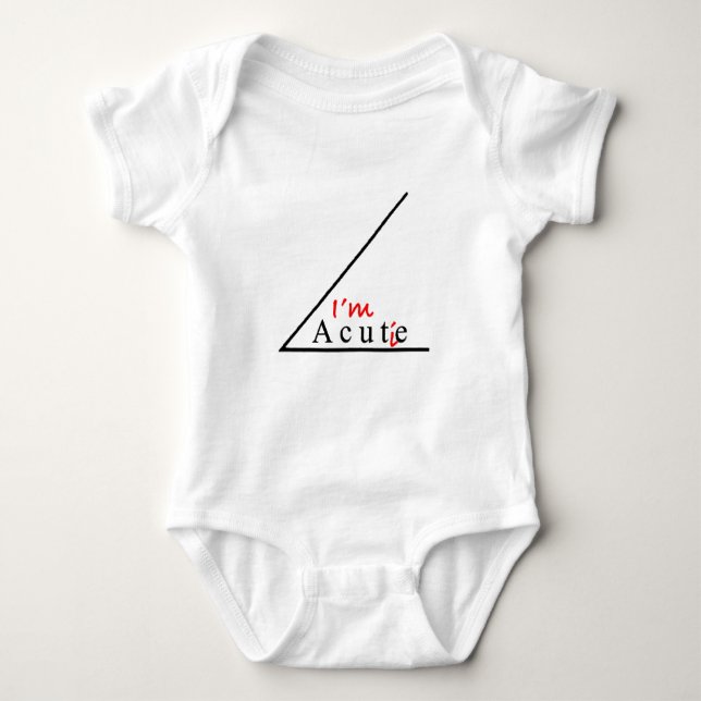 Baby mig förmiddagacutie tee shirt (Framsida)