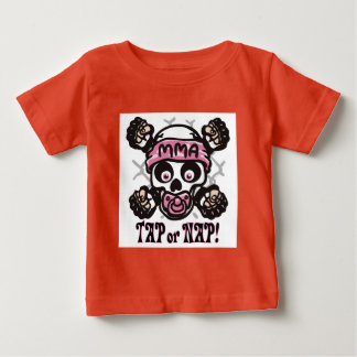 Baby MMA Skull och Binky Tee Shirt