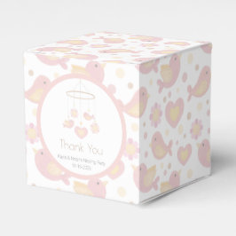 Baby Mobil Nesting Party Favor Box Presentaskar