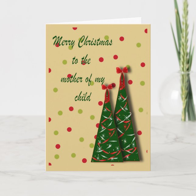 Baby Momma julkort Helgkort (Framsida)