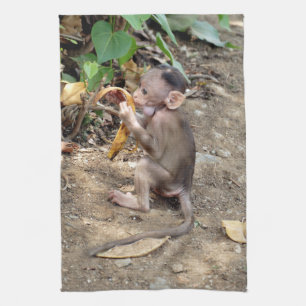 Baby Monkey Kökshandduk