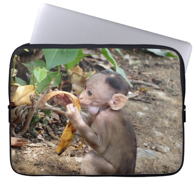Baby Monkey Laptop Fodral (Framsidan)