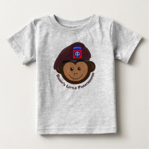 Baby Monkey "pappas lille Paratrooper" T Shirt