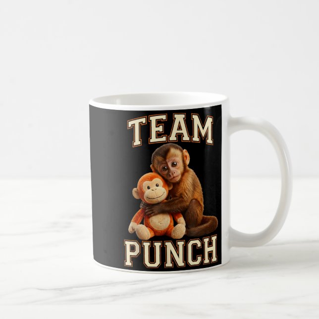 Baby Monkey Punch Team Punch Kaffemugg (Höger)