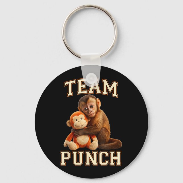 Baby Monkey Punch Team Punch Nyckelring (Framsida)