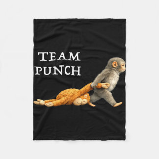 Baby monkey punch team stansar fleecefilt