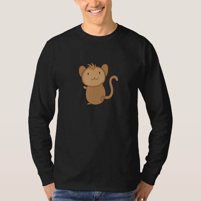 Baby Monkey T Shirt (Framsida)