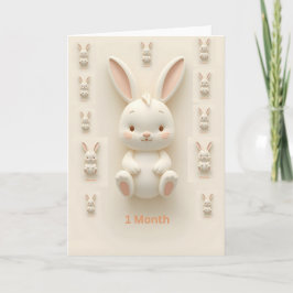 Baby Monthly Milestone Cards Kort