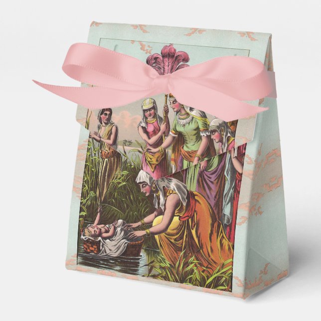 Baby Moses i A Basket Presentaskar (Framsidan Sidan)