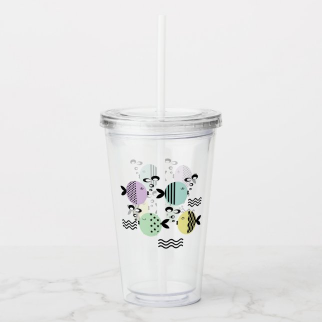 Baby motiv, för barn take away mugg (Framsida)