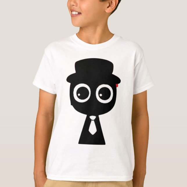Baby Mr. Black från Sprunki! T Shirt (Framsida)