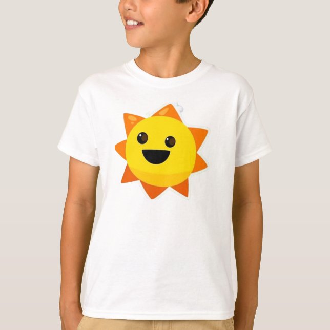 Baby Mr. Sun from Sprunki T Shirt (Framsida)