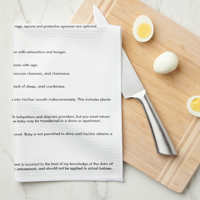 Baby MSDS. rolig rapningtorkduk Kökshandduk (Vikt i Fjärdedel)