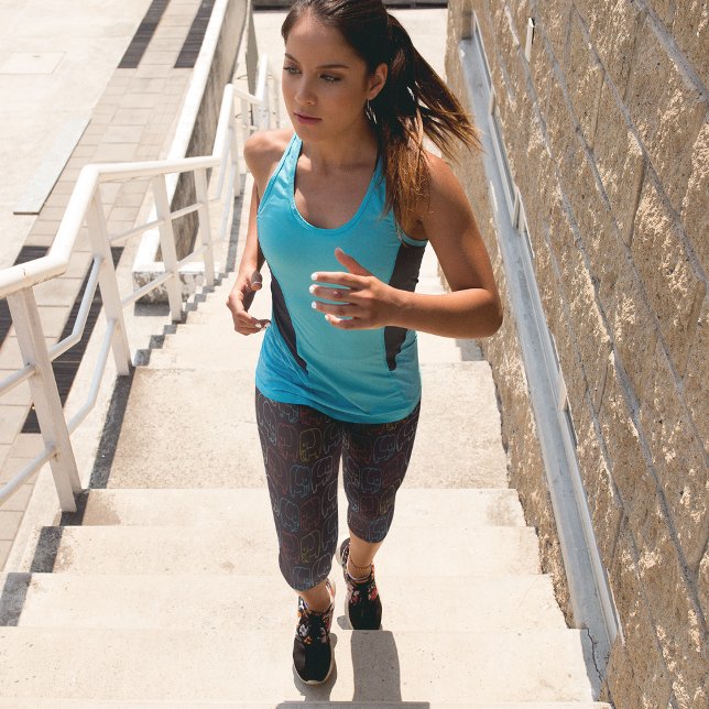 Baby Multifärgad Elephants Leggings (Skapare uppladdad)