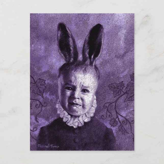 Baby Mutant Bunny Postcard Vykort (Framsida)
