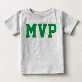 Baby MVP Football Jersey Bodydress (endast framsid Tee Shirt