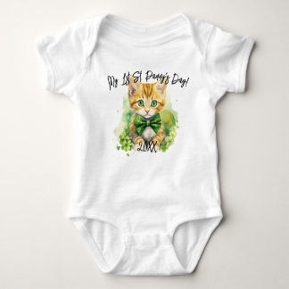 Baby My 1st St. Paddy's Day Infant Bodydräkt T Shirt